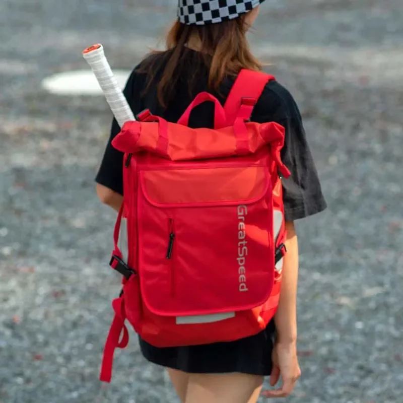 Saco de esportes de raquete de tênis GreatSpeed-Badminton Mochila de raquete de moda pode segurar 2 raquetes, terno para homens mulheres criança e adulto