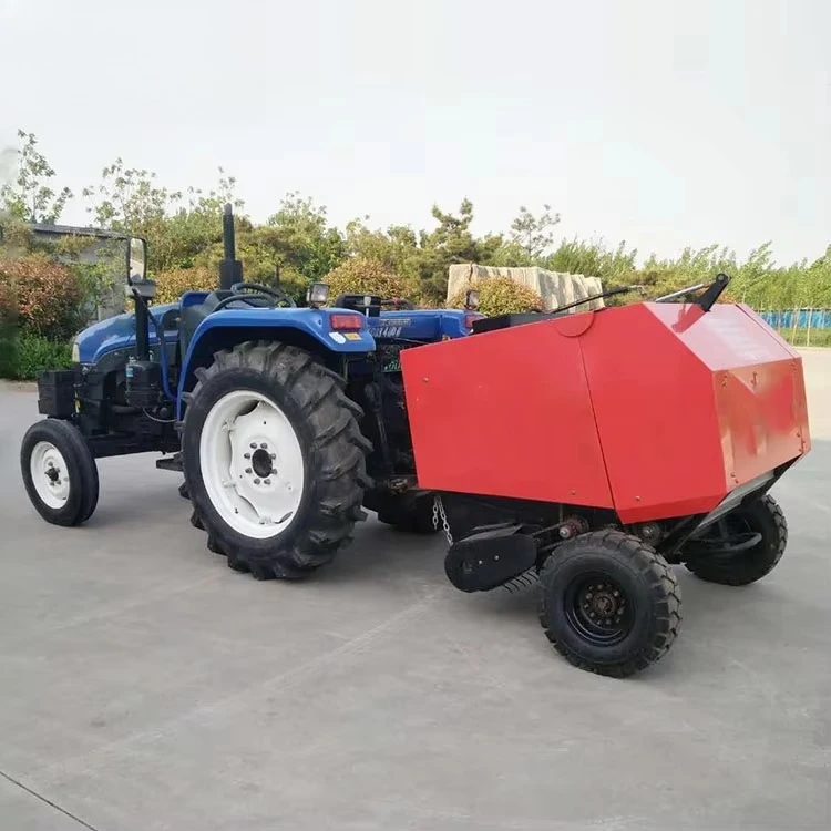Picture 7: Tractor Mounted Baler Machine Mini Round hay Baler Machine