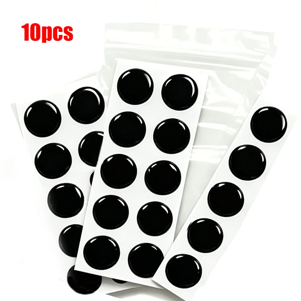 

10pcs 14MM Car Key Crystal Logo Sticker Epoxy Car Key DIY for X-horse VVDI KD Remote Key for BMW V-w K-ia F-ord Toy-ota Stickers