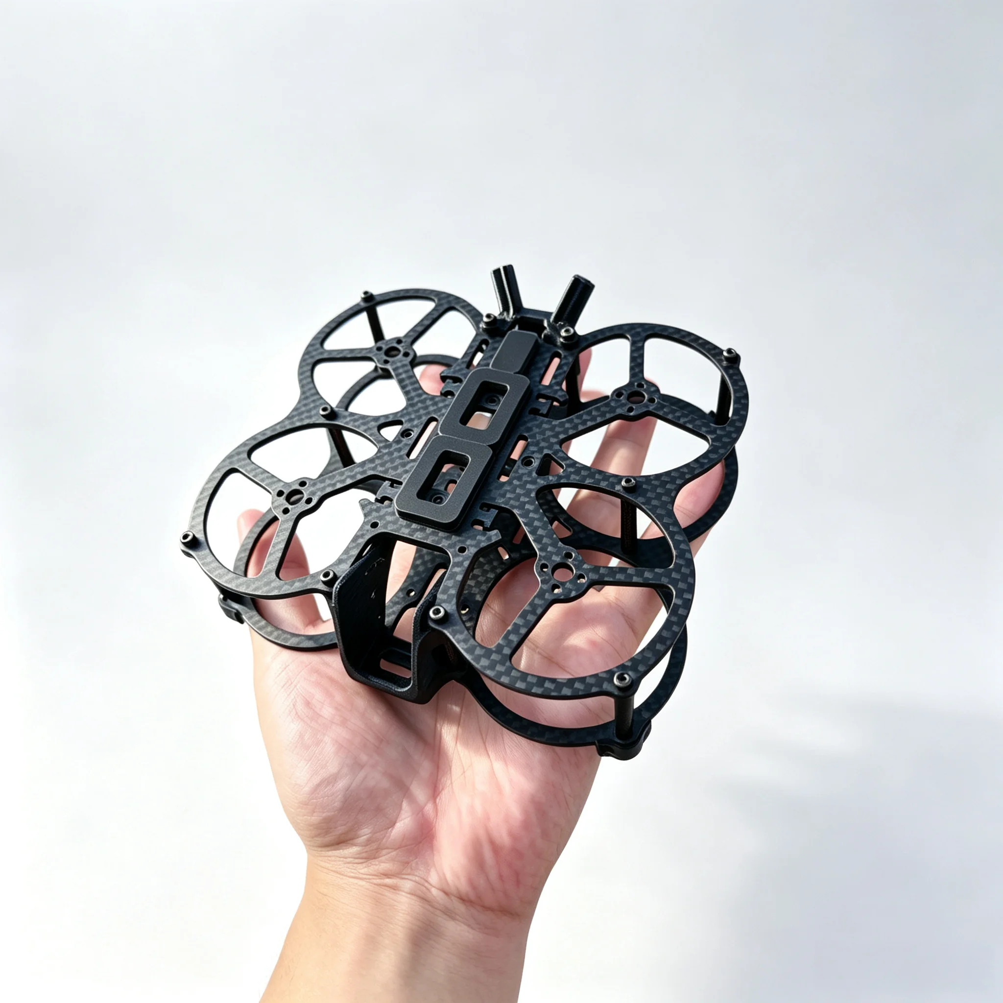 EVIL BEE C2 Prototype Full Carbon Fiber FPV Frame, Flexible for Indoor‑Outdoor Filming Beginner Training
