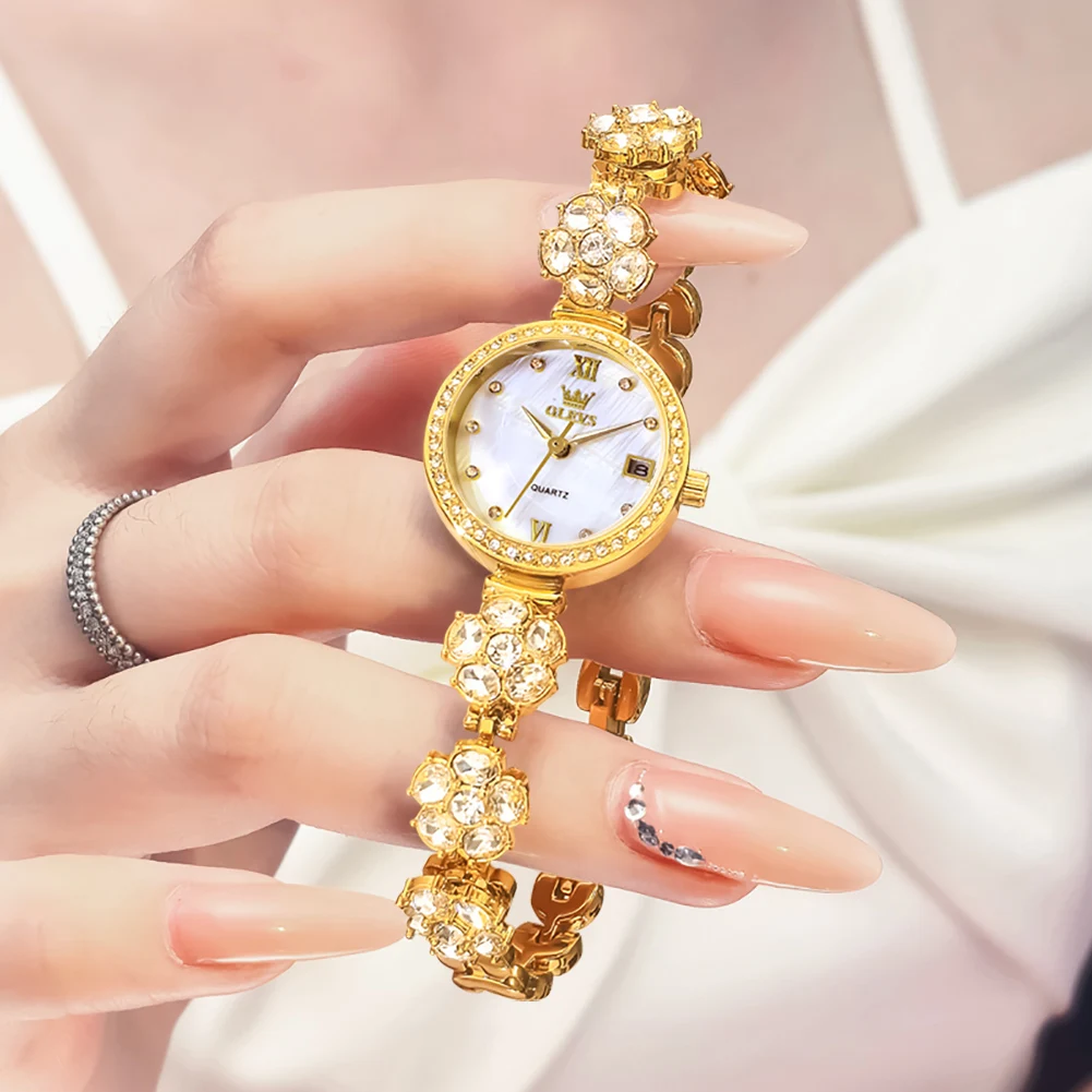 gold white