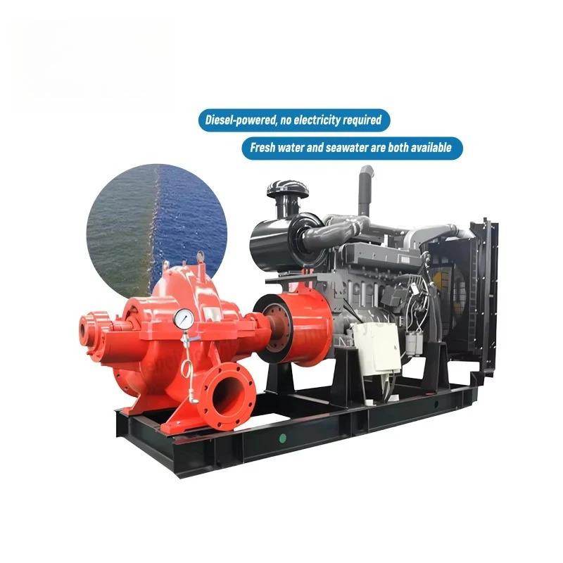 High Flow Industrial Electric Double Suction Pump Single Stage Double Suction Centrifugal Pump