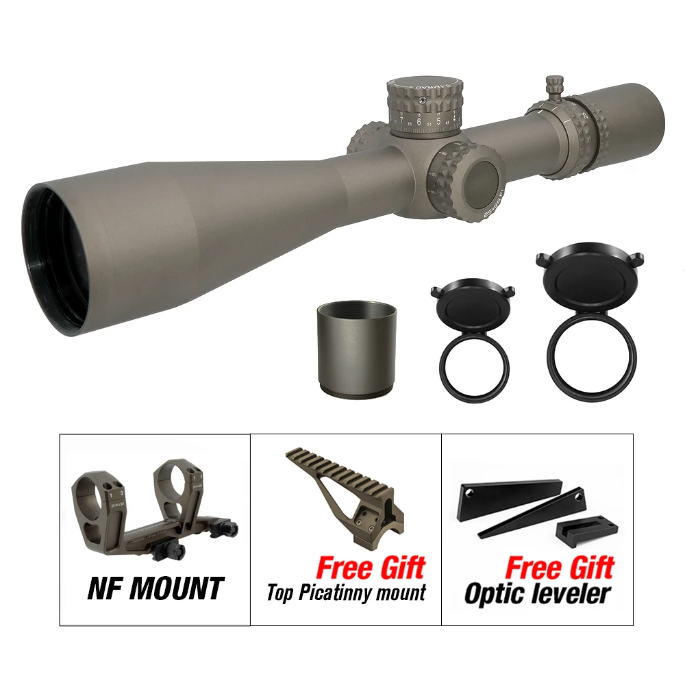 Lunette de tir tactique 5-25x56mm FDE 4