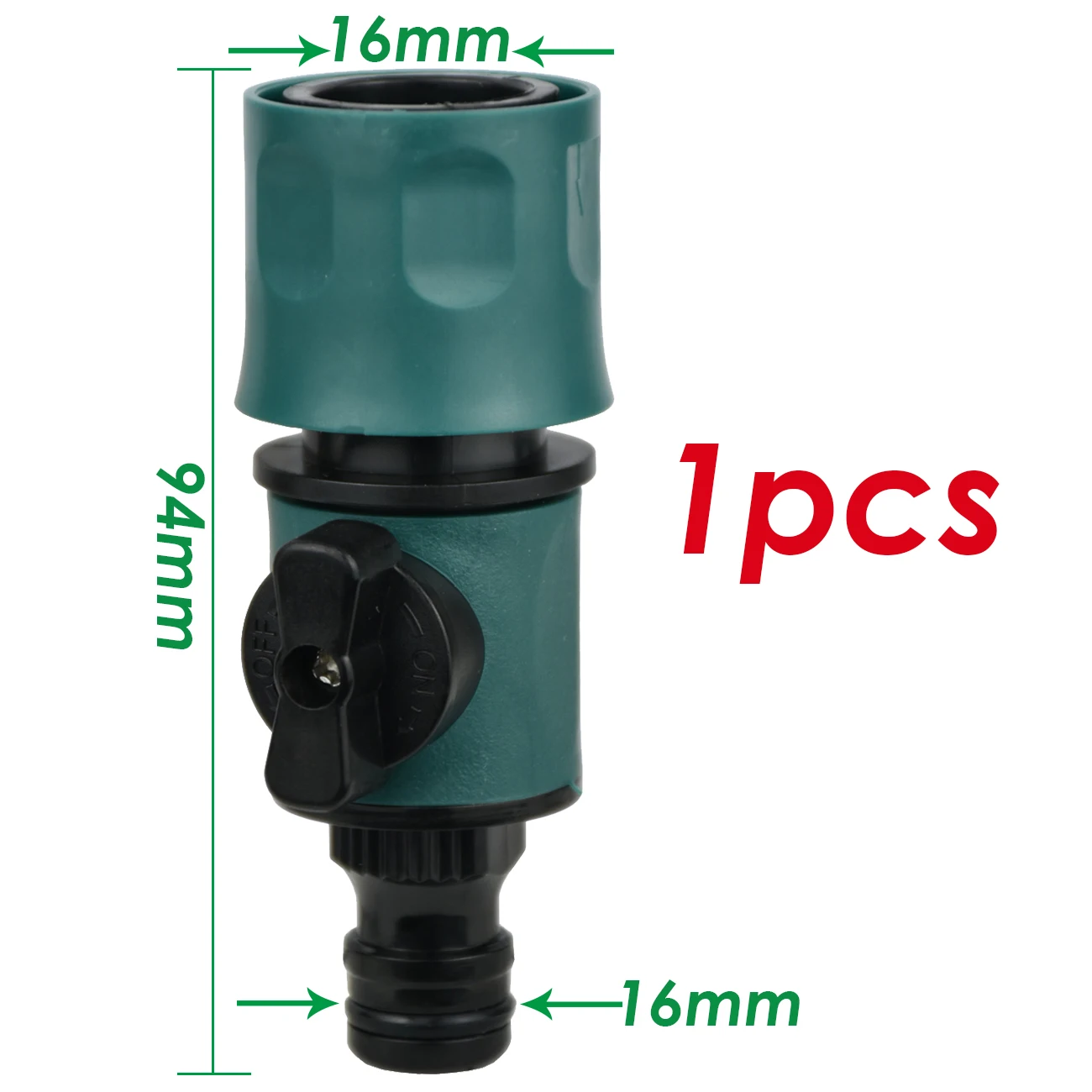 Garden Plastic Valve with Quick Connector 3/4