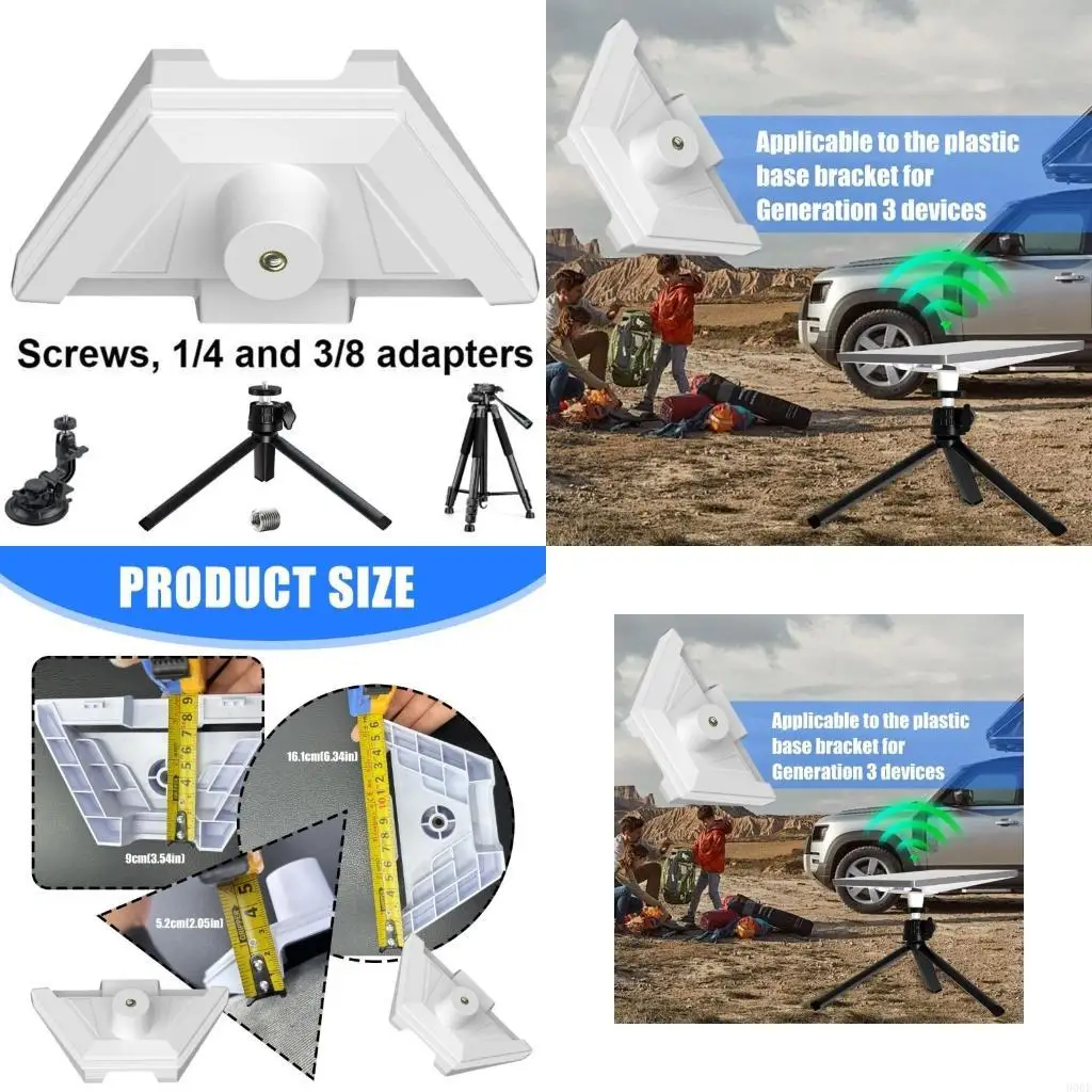 

900F Mount Adapter for Gen 3 Mount Easy Installation Adapter Mount for Most Common Tripod (Tripod NOT Included)