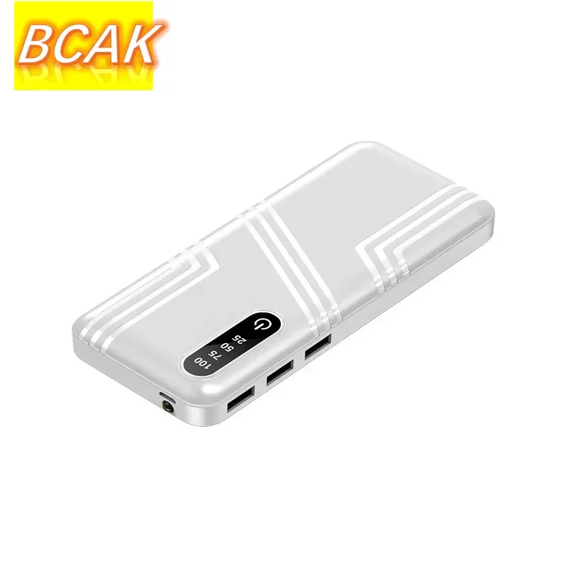 Universal 20000mAh Mobile Phone Power Bank, Compact and Portable BCAK Fast Charging Mobile Power Bank, Mini Power Bank