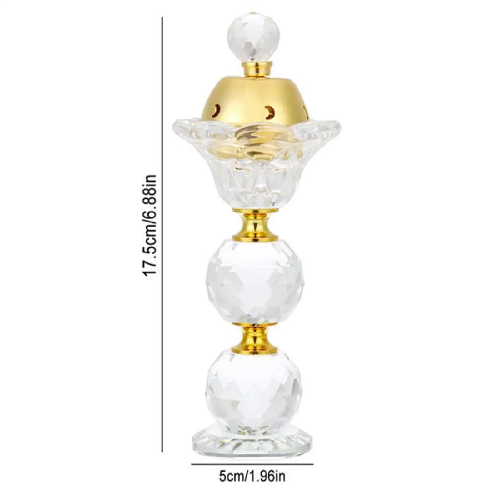 Luxury Arabian Bakhoor Incense Burner Holder Burner Home Decor Ornament B