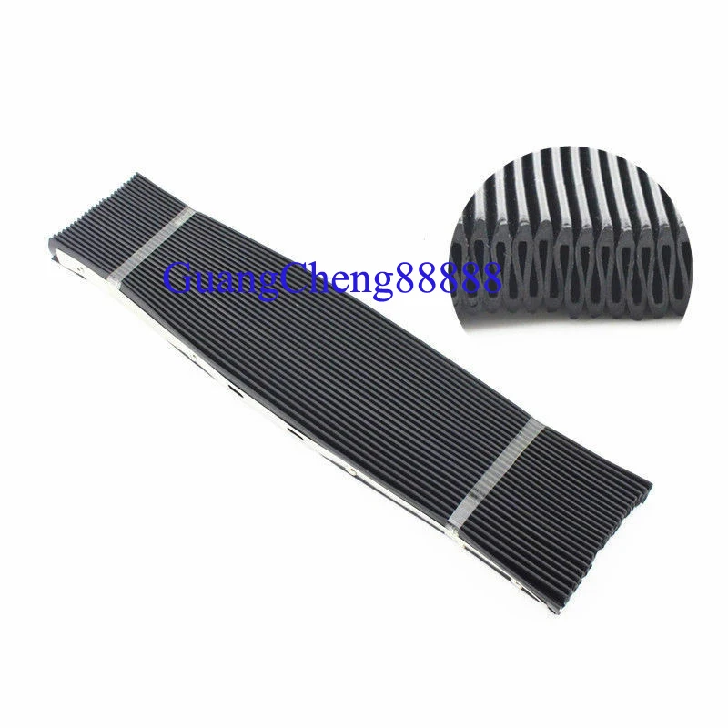 1PC Bridgeport Milling Machine Part Accordion Type Way Mill Rubber Cover 400*600 Lathe Machine CNC Milling