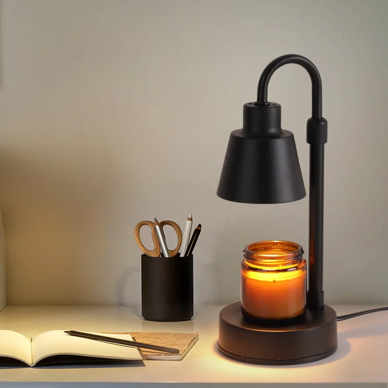 Vintage Liftable Wax Melt Lamp with Timer No Flame Candle Warmer Gift Light
