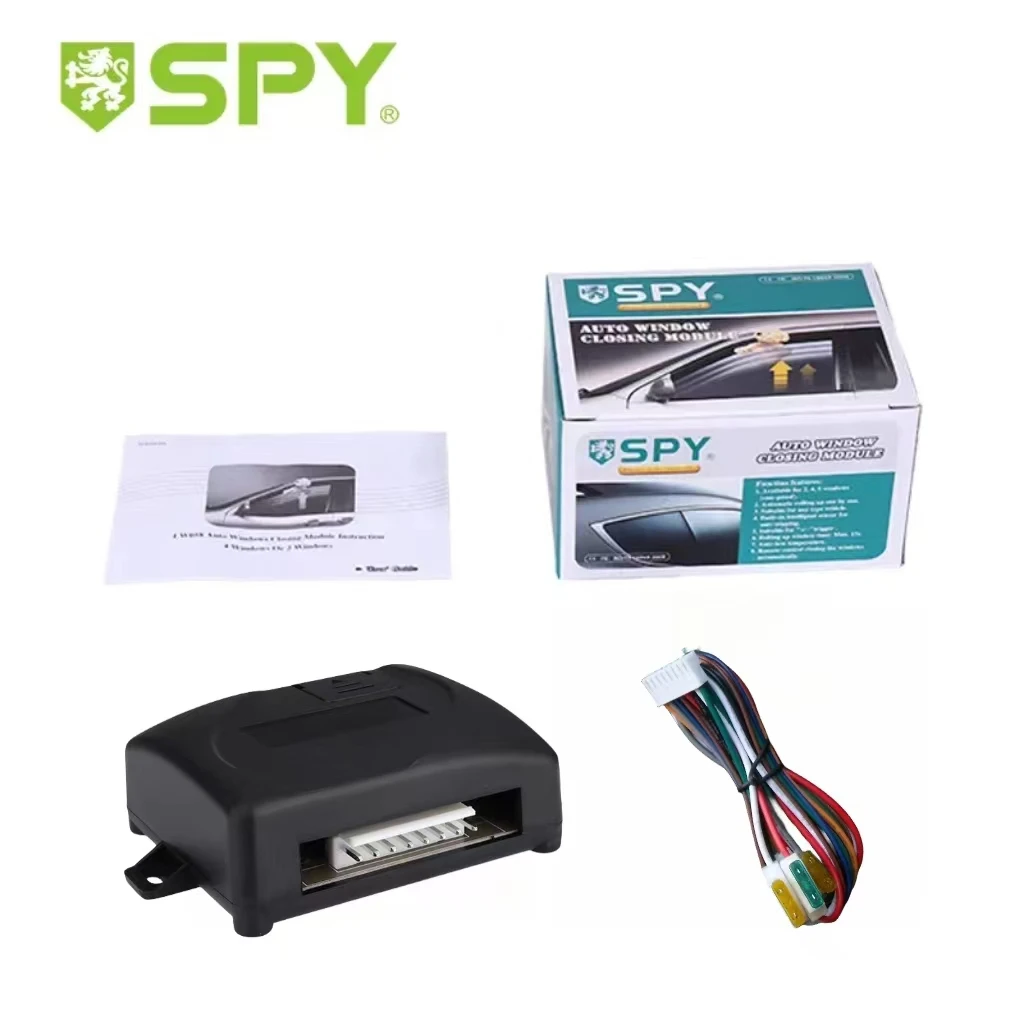 SPY Universal 2 Door Power Window Roll Up Window Closer Module Kits for DC12V 2 Door Cars