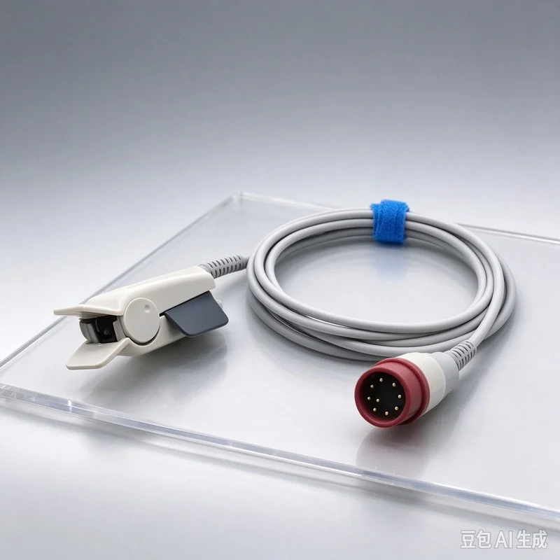 Cable for Biolight M10 M12 S7 S12 P12 P15 S9A 9-Pin Optical Sensor