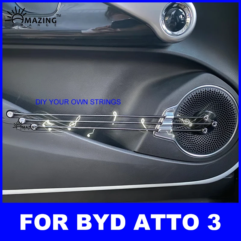 Car Interior Accessories String Decorative Bar Accessories Suitable For Byd Atto 3 2022 2023