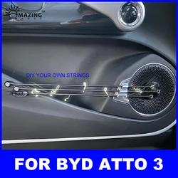 Car Interior Accessories String Decorative Bar Accessories Suitable For Byd Atto 3 2022 2023