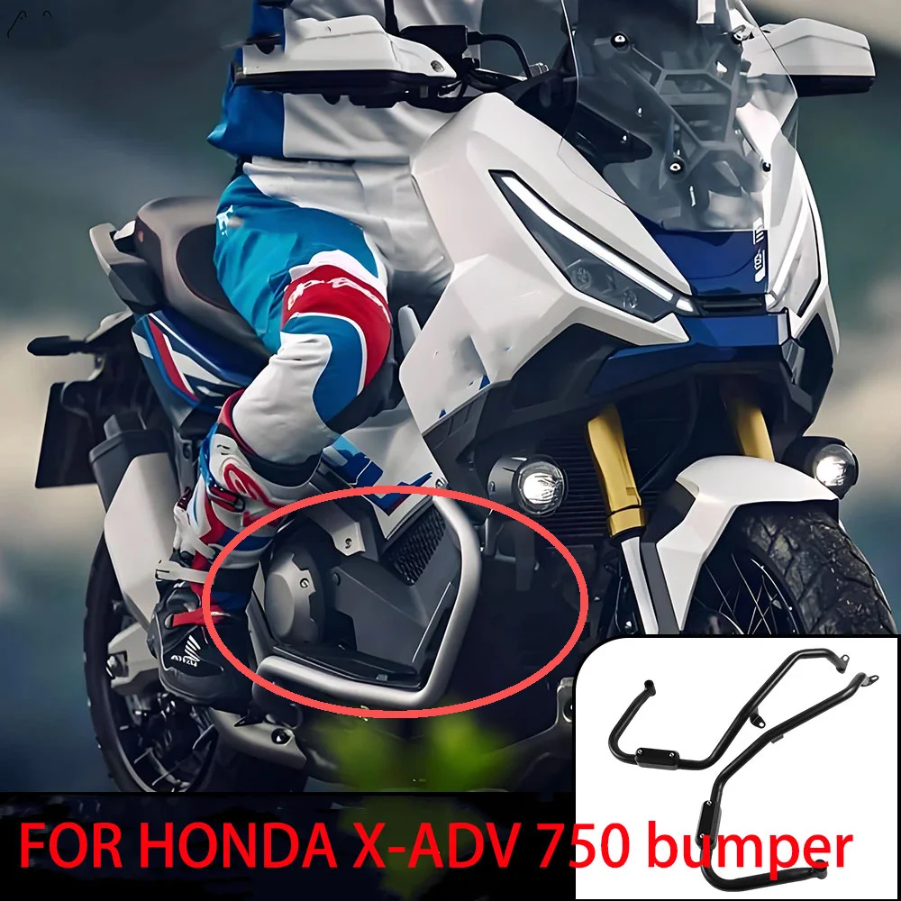 

FOR HONDA X-ADV 750 2025-2026 Motorcycle Engine Body Guard Bumper Crash Guard Bar Buffer Frame Side Protector Accessories