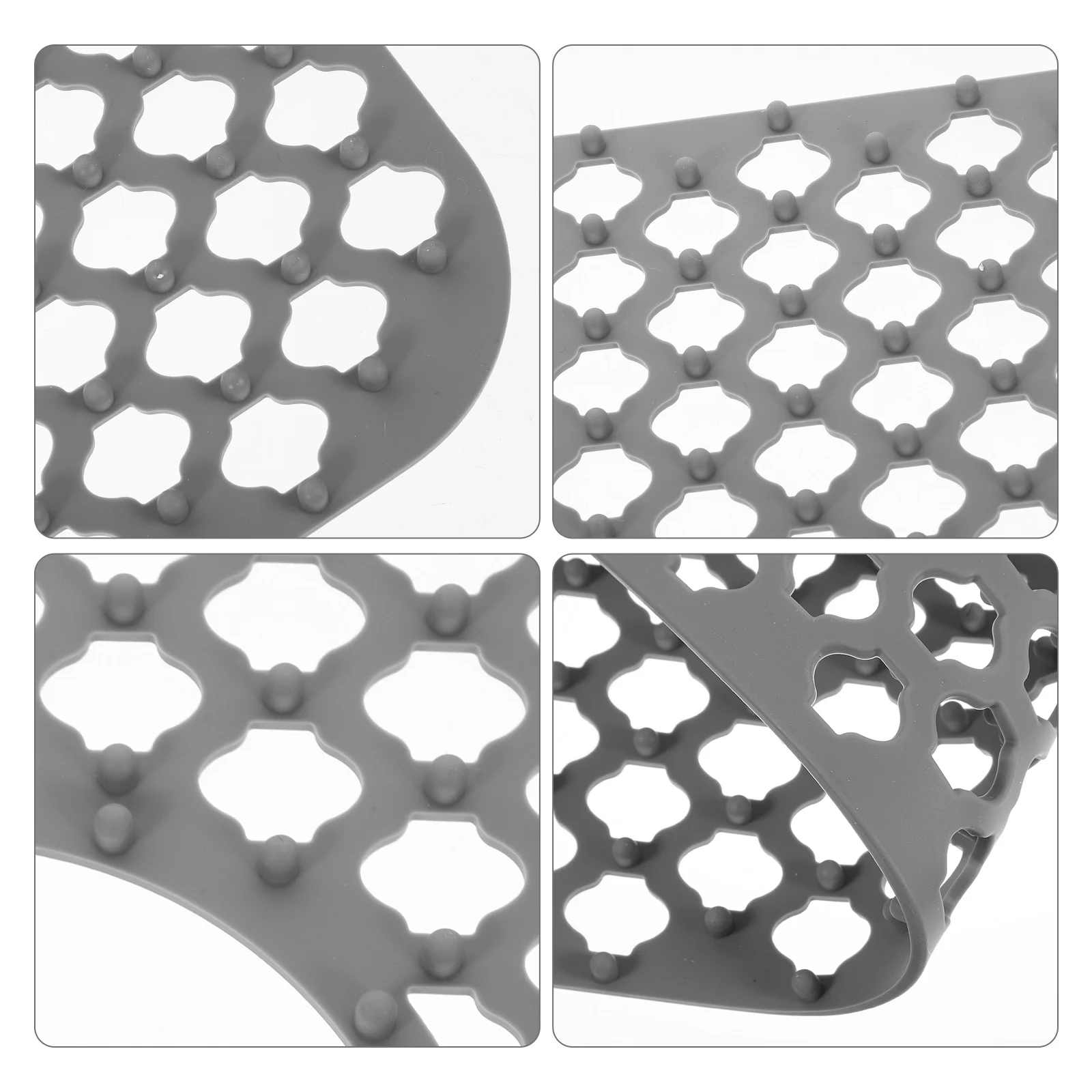 

Silicone Drain Pad Kitchen Sink Protective Mat Green Long Anti Slip Non Fall Water Filter Easy Use Household