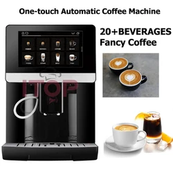 ITOP-One Touch cafeteira automática, bomba de água ULKA, máquina de café extravagante, Latte Espresso, Restreto, 20 + lojas, 19Bar