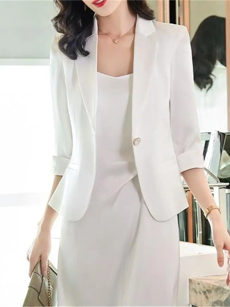 

Весенне-летний женский приталенный топ Jaet, тонкий профессиональный топ с завышенной талией для похудения, дизайн Cleanfit, длина