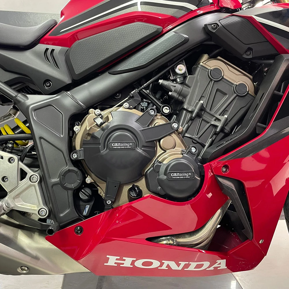 GBRacing 엔진 보호 커버, 오토바이 보호 커버, 보호 케이스 세트, CB650R 2021-2025, CBR650R 2021-2023