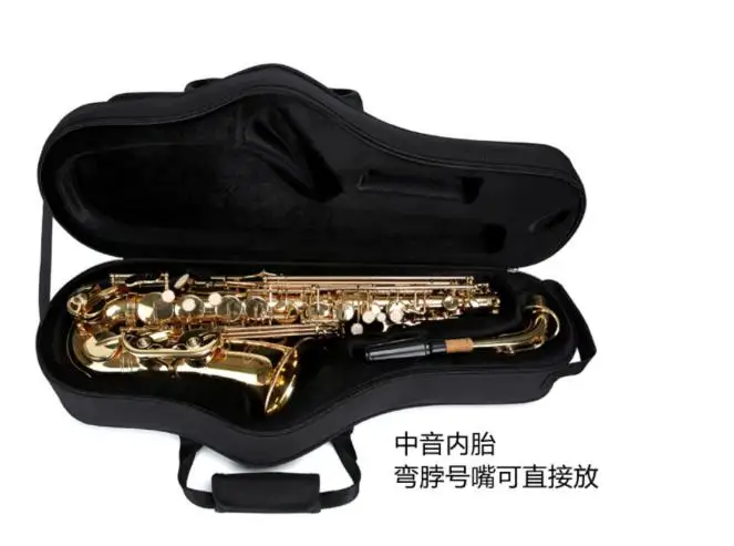 Waterproof and fall proof saxophone backpack, special case for alto saxophone, secondary alto portable hard bag