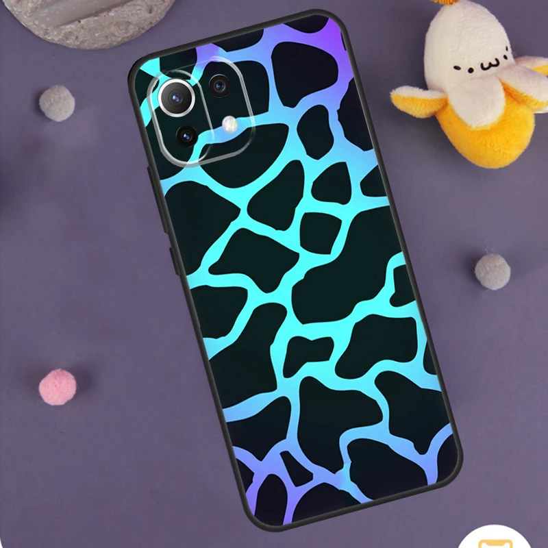 Cyan Giraffe Leopard Zebra MAD Case For POCO F6 X6 X5 X3 Pro M6 M5s F3 F5 Xiaomi 14 13 Ultra 12 Lite 11T 12T 13T Pro Cover