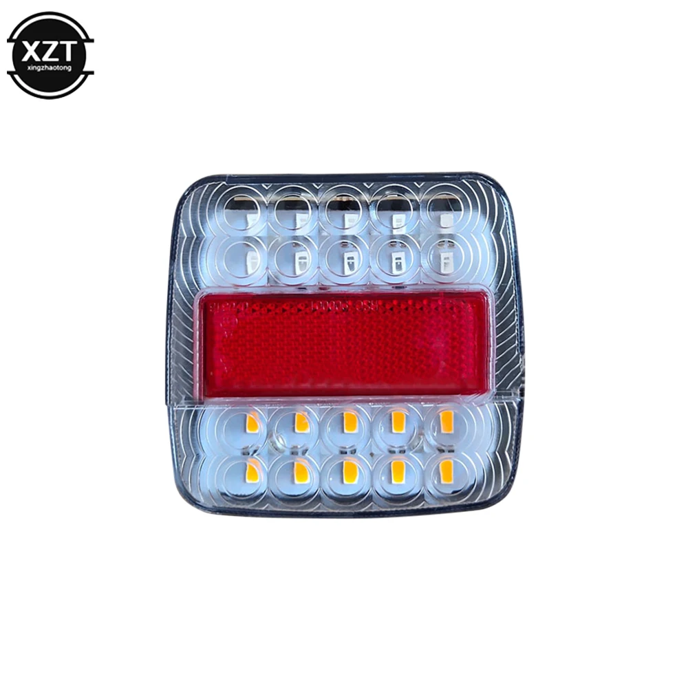 2Pcs 12V Car Trailer Trucks Tail light Car 20 LED Rear Tail Light Running Turn Signal Rear Lamps Waterproof Tailight Parts