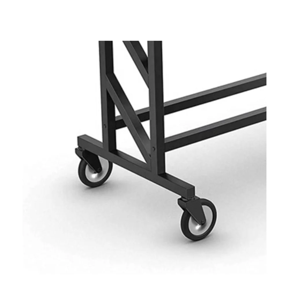 Atacado resistente de metal rack de armazenamento de basquete metal bola de futebol expositor rack de basquete com rodas