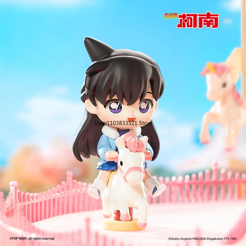 Original Detective Conan Amusement Park Series Conan Edogawa Mouri Ran CLASSIC CHARACTER Action Figure Blind Box Surprise Gift