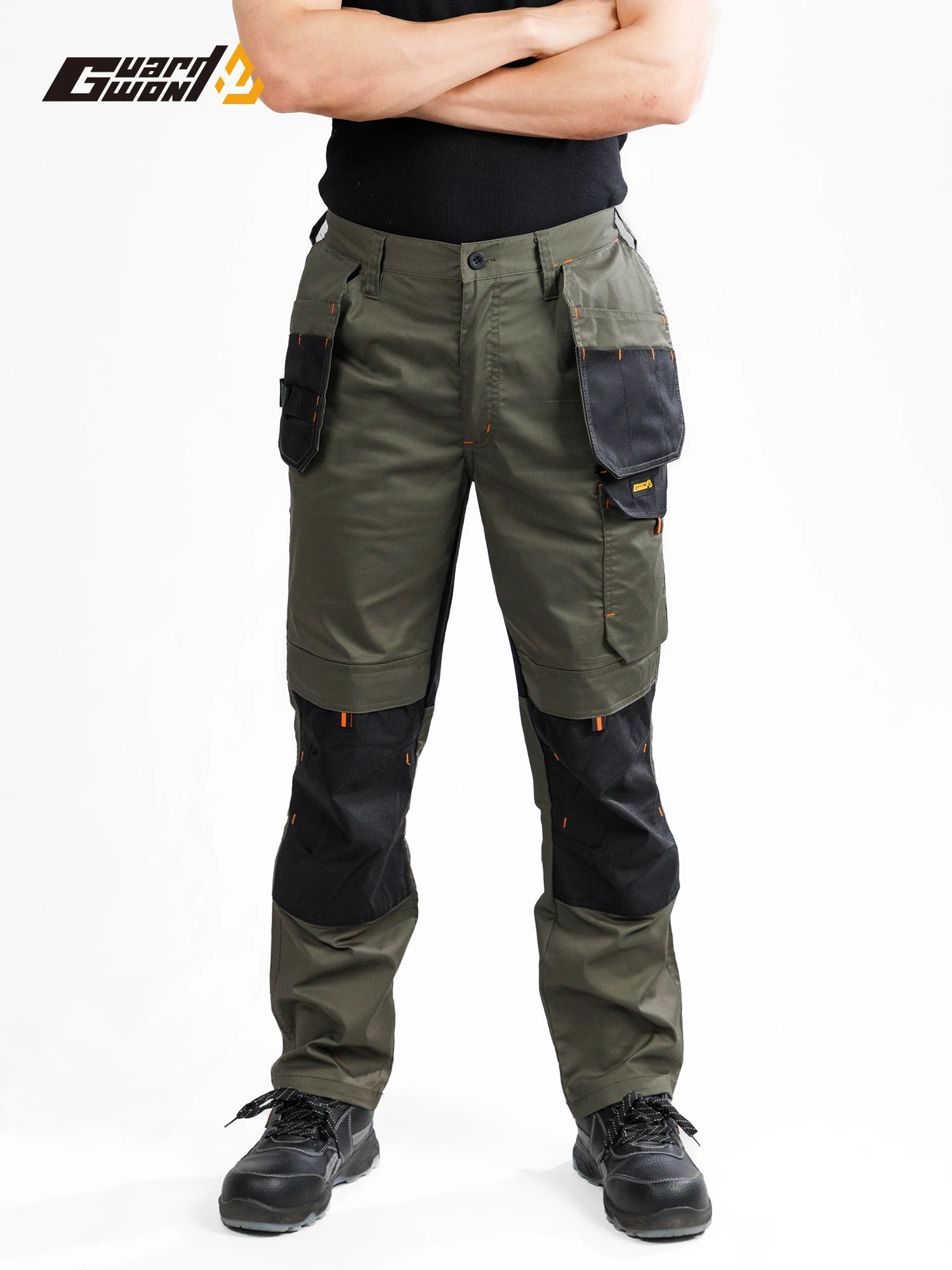 

Men's Summer Stretch Cargo Pants – Lightweight, Multi-Pocket Design with Reinforced Knee Panels for Outdoor Camping & Work