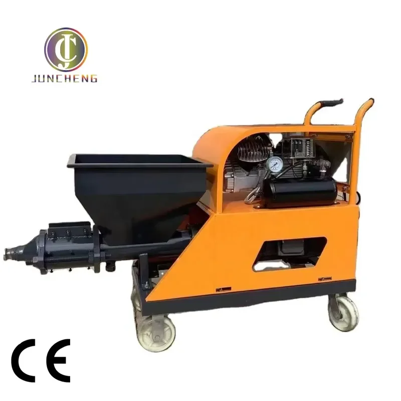 Crusher Cement Plaster Spray Machine Screw Grouting Sand Material Mortar Wall Spraying Pump for Construction Cement Mortar
