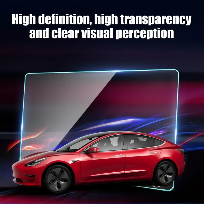 Glass Screen Protector for Tesla Model 3 Y Center Console Display Anti Glare HD Film Protection Cover Screen Protector