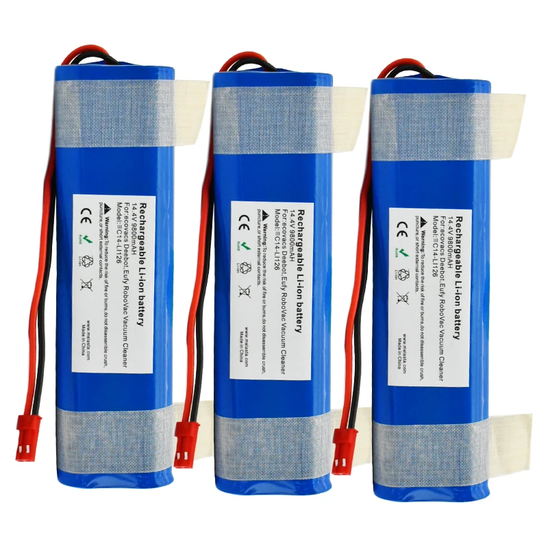 100% original 14.4 V 6800mAh 18650 für iLife v3s pro V50 v5s pro V8s x750 roboter staubsauger