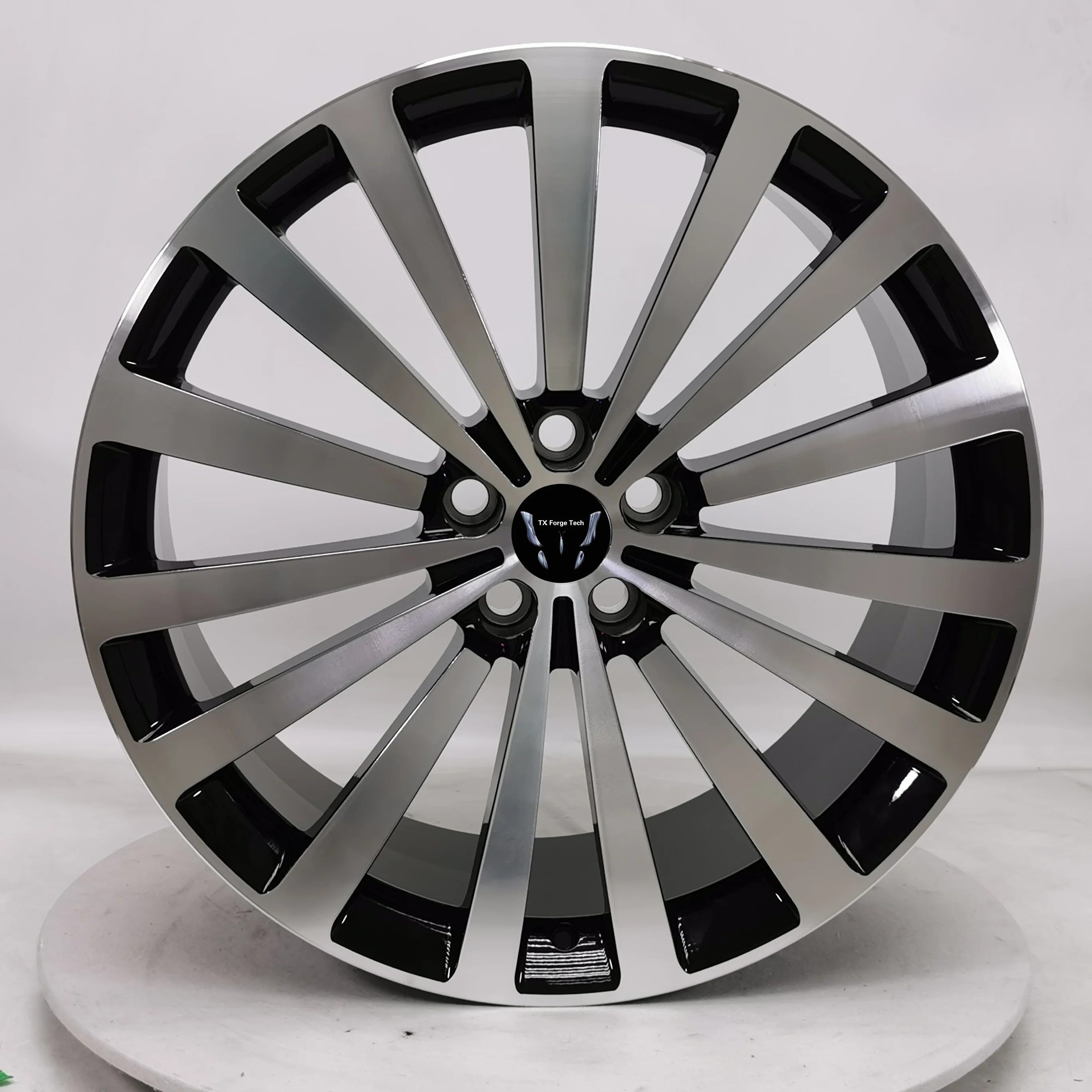 Factory Wholesale Custom Aluminum Alloy  Rims Modified Hub 18 19 20 21 Inch Forged Wheels Passenger Car Wheels