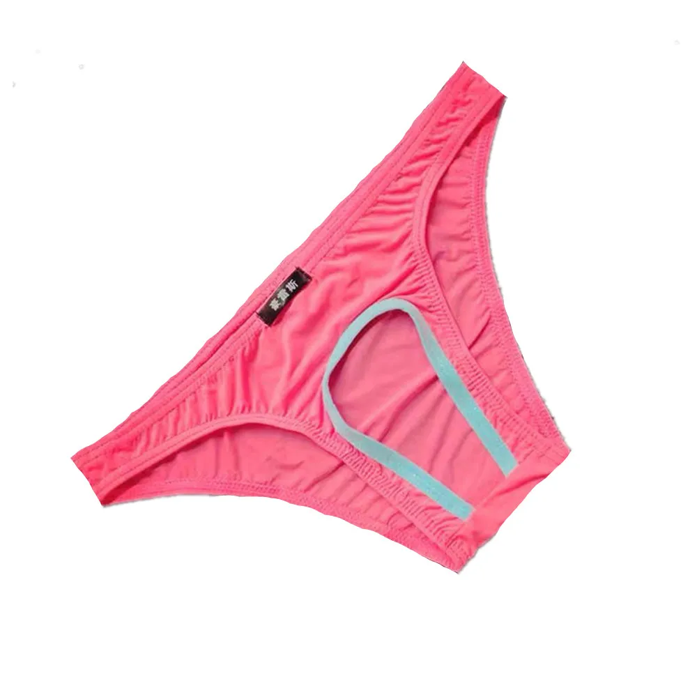 ملابس داخلية للرجال مفتوحة المنشعب بدون سراويل داخلية محدبة للرجال منخفضة الارتفاع "الفتحة الأمامية" ملابس داخلية مقاس كبير #5