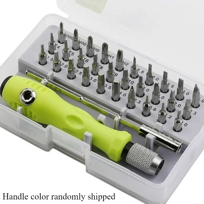 Jeu de tournevis de précision 32 en 1 magnétique pour la réparation de téléphones, de montres, de bijoux, d'électronique, de bricolage, kit d'outils d'entretien