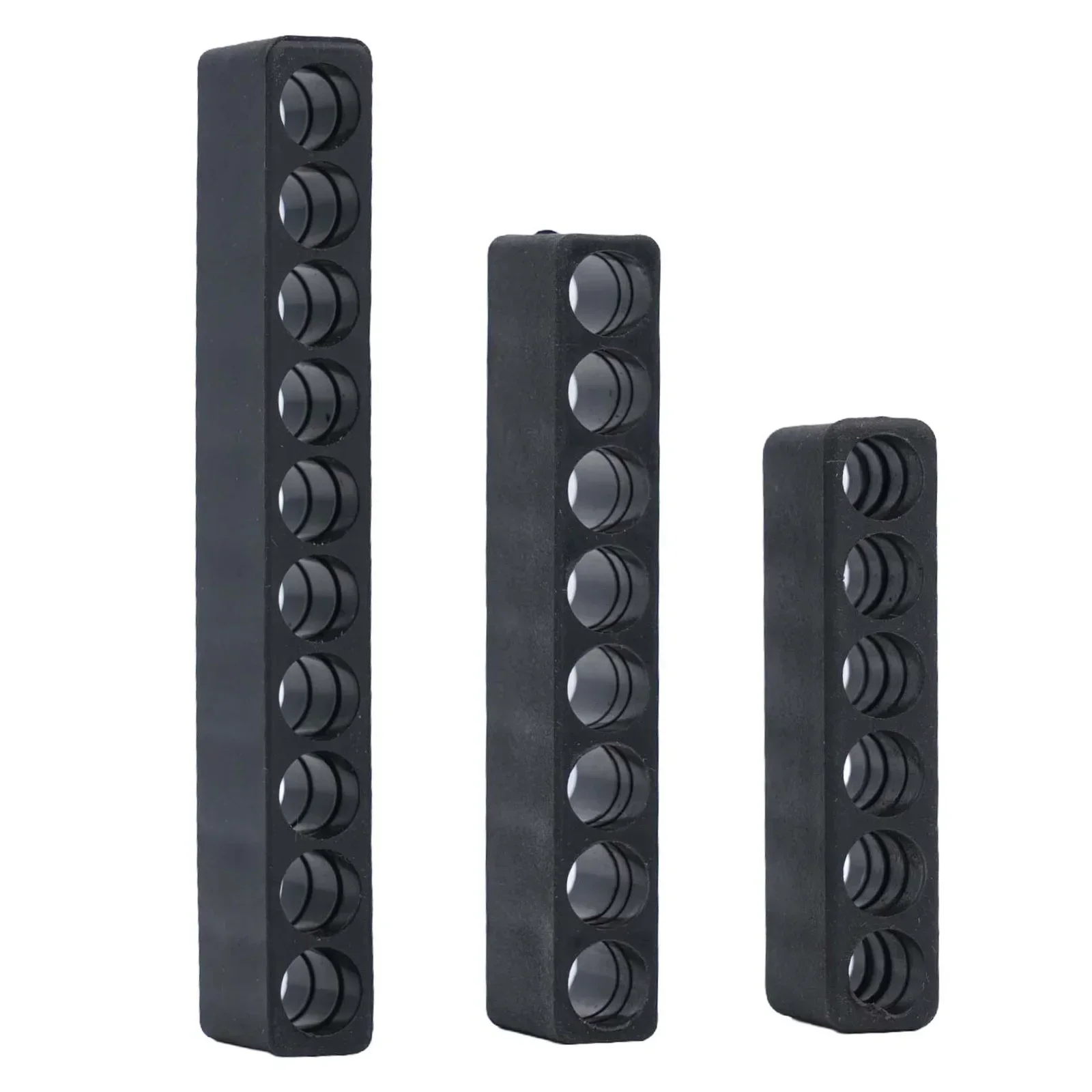 Chave De Fenda Titular Bit Titulares, Organizador De Ferramentas, Acessórios De Plástico, Estojo De Armazenamento, Alta Qualidade, 50mm, 66mm, 83mm, 3Pcs