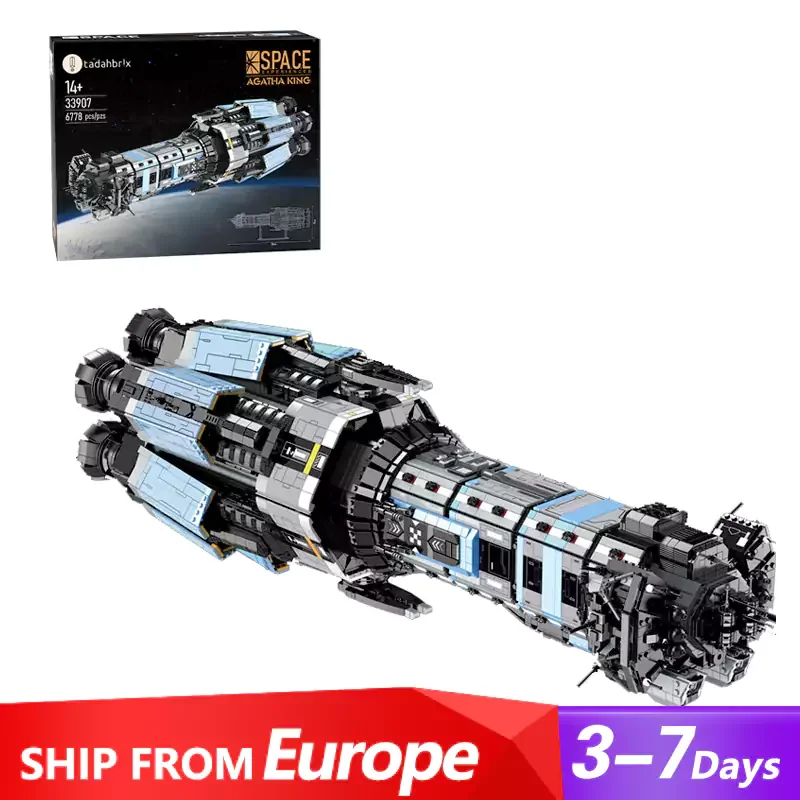 Movie The Expanse MOC 33907 Space Expanse AGATHA KING Model 6778PCS Building Blocks Brick Puzzle Toys for Children Kids Gift