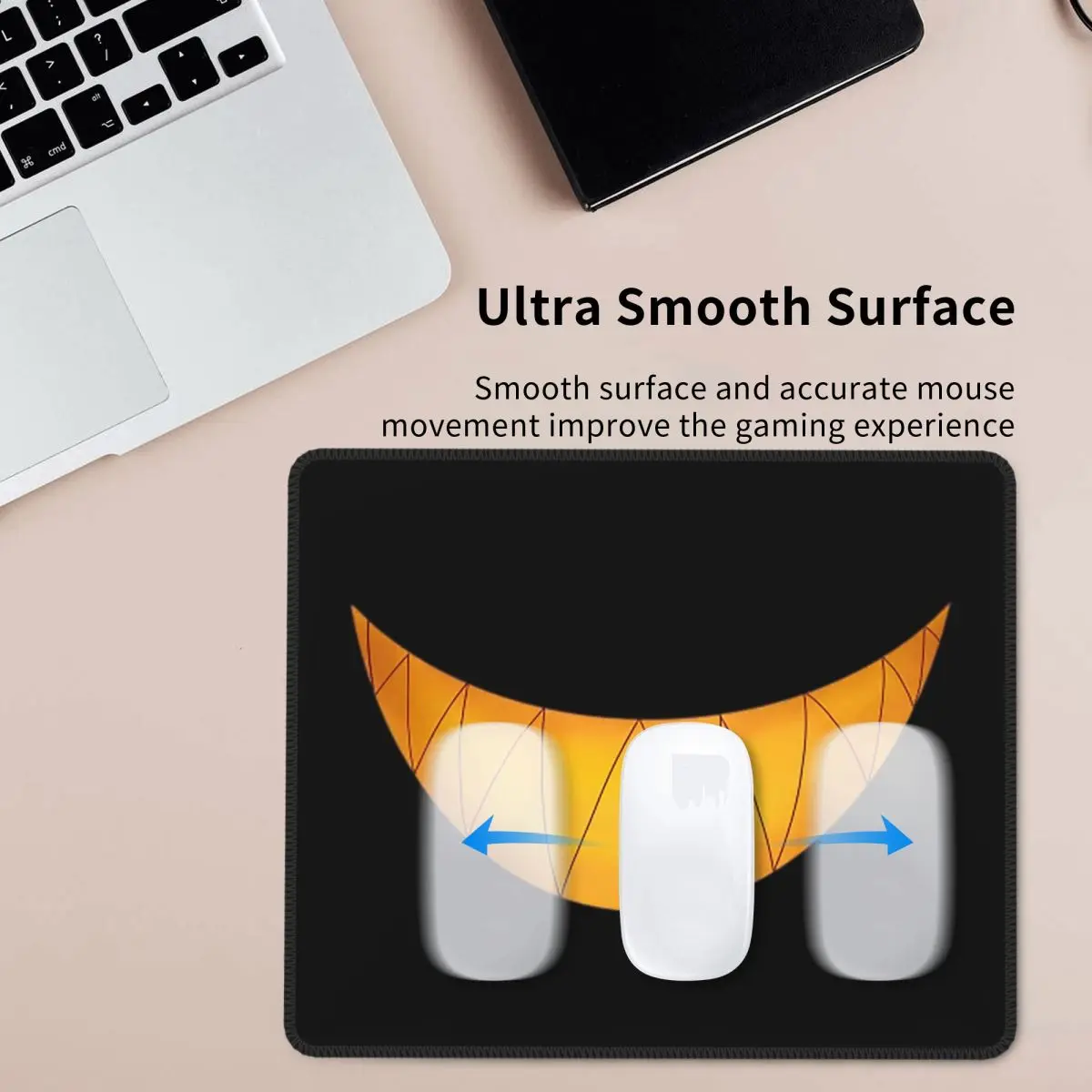 

Alastor's Smile-variant Mouse Pad Computer Keyboard Mouse Mat Gaming PC Laptop Desk Mat Office Accessories Table Mats