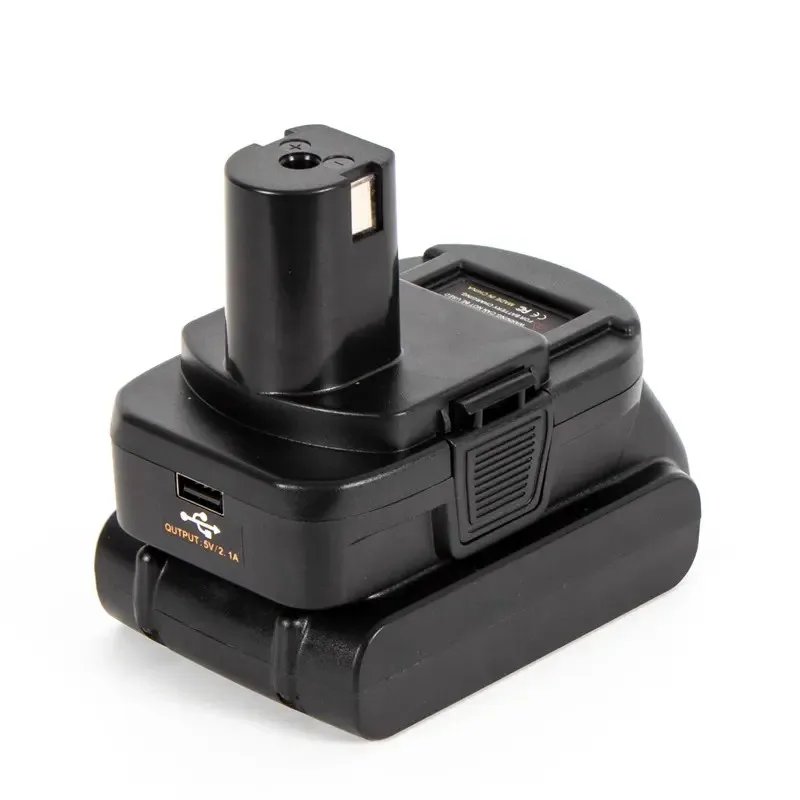 Ryo 18V Battery Adapter For Black & Decker/Porter/Stanley/Milwaukee/Dewalt/Makita 18V Battery Pin Convert To Ryobi Li-Ion Tool