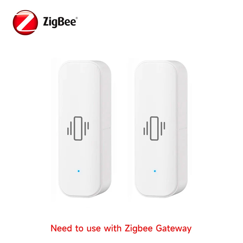 Tuya WiFi/Zigbee Smart Vibration Sensor Home Security Schutz Smartlife App Echtzeit Remote Monitor Alarm Benachrichtigung