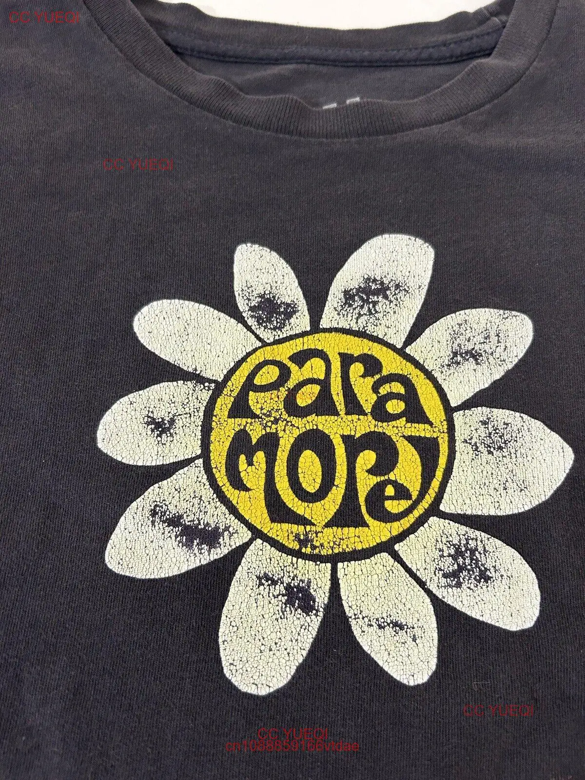 Футболка параметрор Средний Хейли Уильямс тусклый Мерч Редкие выцветшие камни