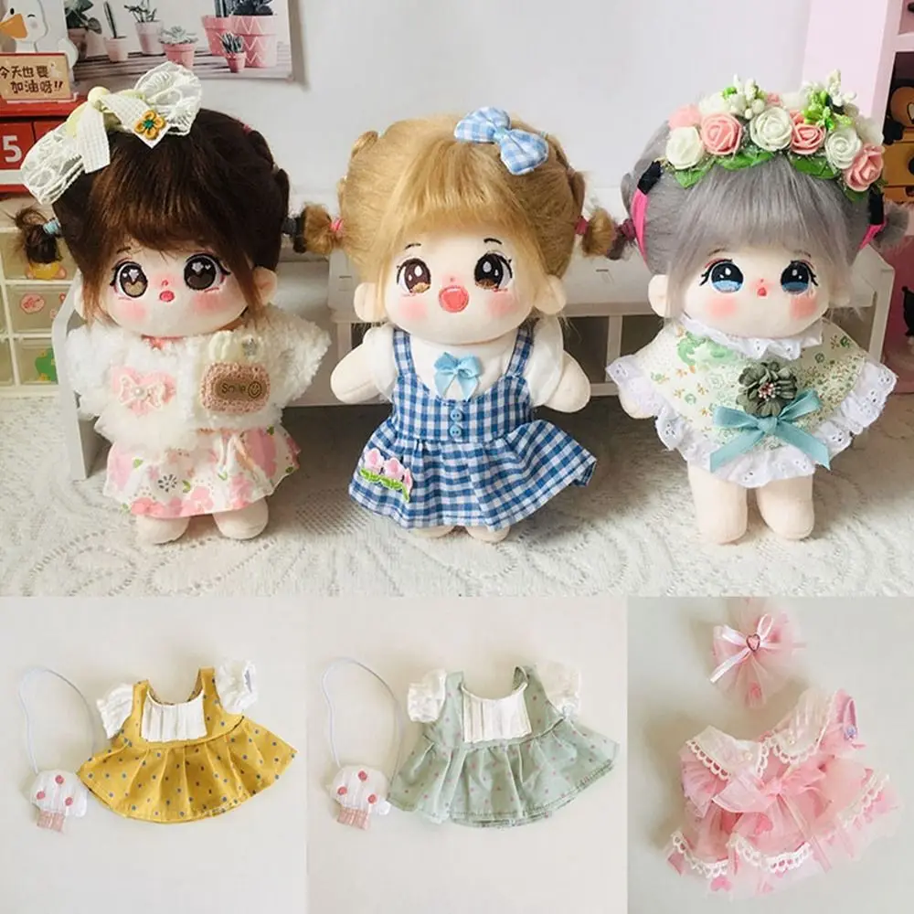 Cute Doll Bags Accessories With Headband Bags 6 Styles Lovely Princess Dresses Cotton Skirt Decoration