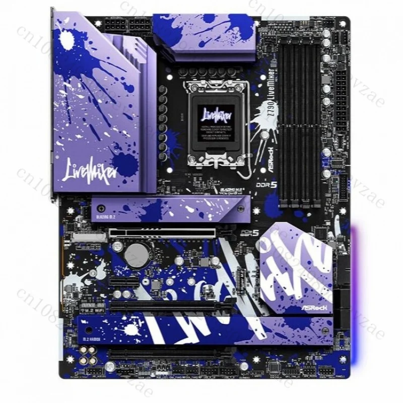 

used For Asrock Z790 Livemixer Motherboard Intel Z790 LGA1700 DDR5 ATX Test OK