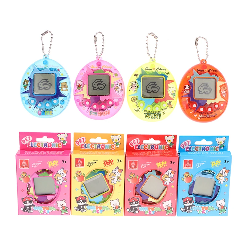 

Fashion 90S Nostalgic Tamagotchi Electronic Pets Gift 168 In 1 Virtual Cyber Digital Pet Toy Funny Kid Educational Game