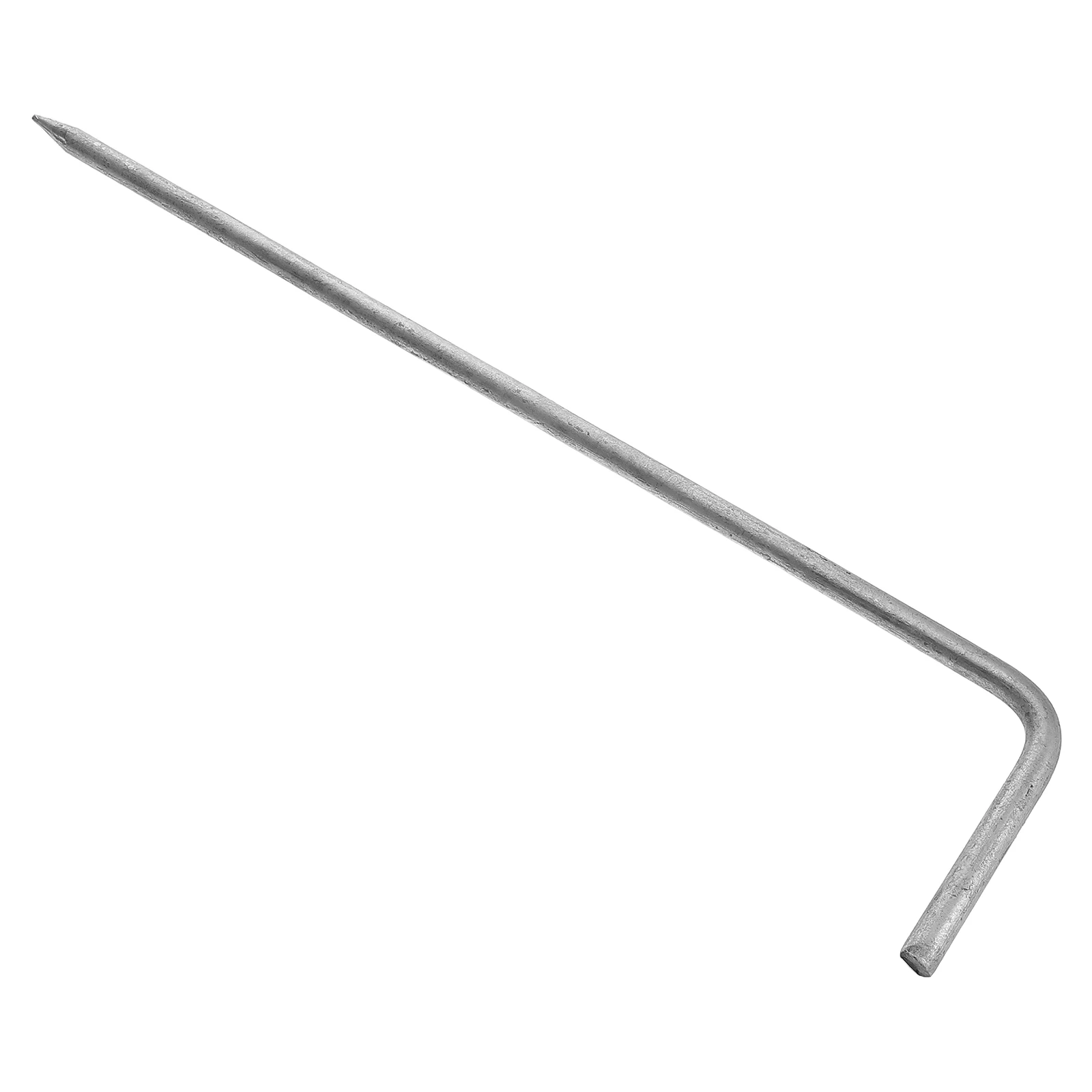 

Stainless Steel Rod Earthing Stake for Fences Antenna Galvanized Ground Electrode Durable Conductivity Installation