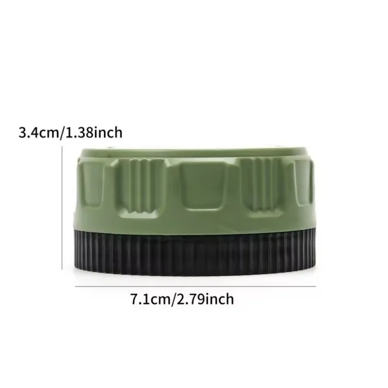 Large Capacity Mini Portable Ammo Storage Box with Screw Cap Design, Suitable for .22LR Caliber Ammunition, Compact and Durable