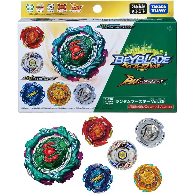 

Takara Tomy Beyblade BURST Ultimate Layer Series B-198 Random 1PCS Booster Vol. 29 doll Toys