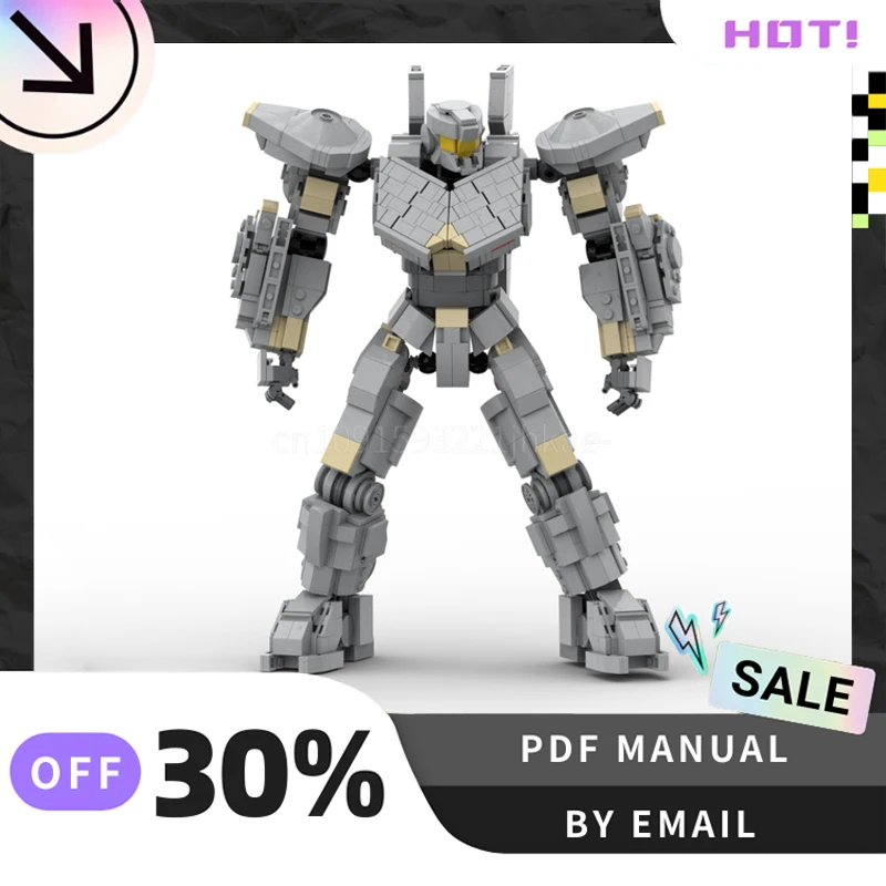 

[1260PCS] Customized MOC Striker Eureka 2.0 Creative Building Blocks Set STEM Toys DIY Construction Model Kit Birthday Gifts