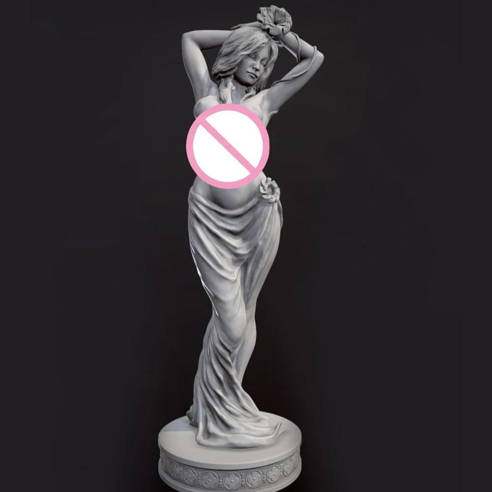 

Sexy Beautiful Dibella 1/24 Scale Resin Figure Model Kit Diorama Unassembled Unpainted Doll 3D Printing DIY Statue Crafts Toy
