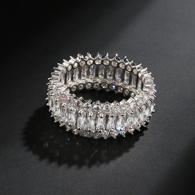 Women's Multicolor Cubic Zirconia Wedding Ring