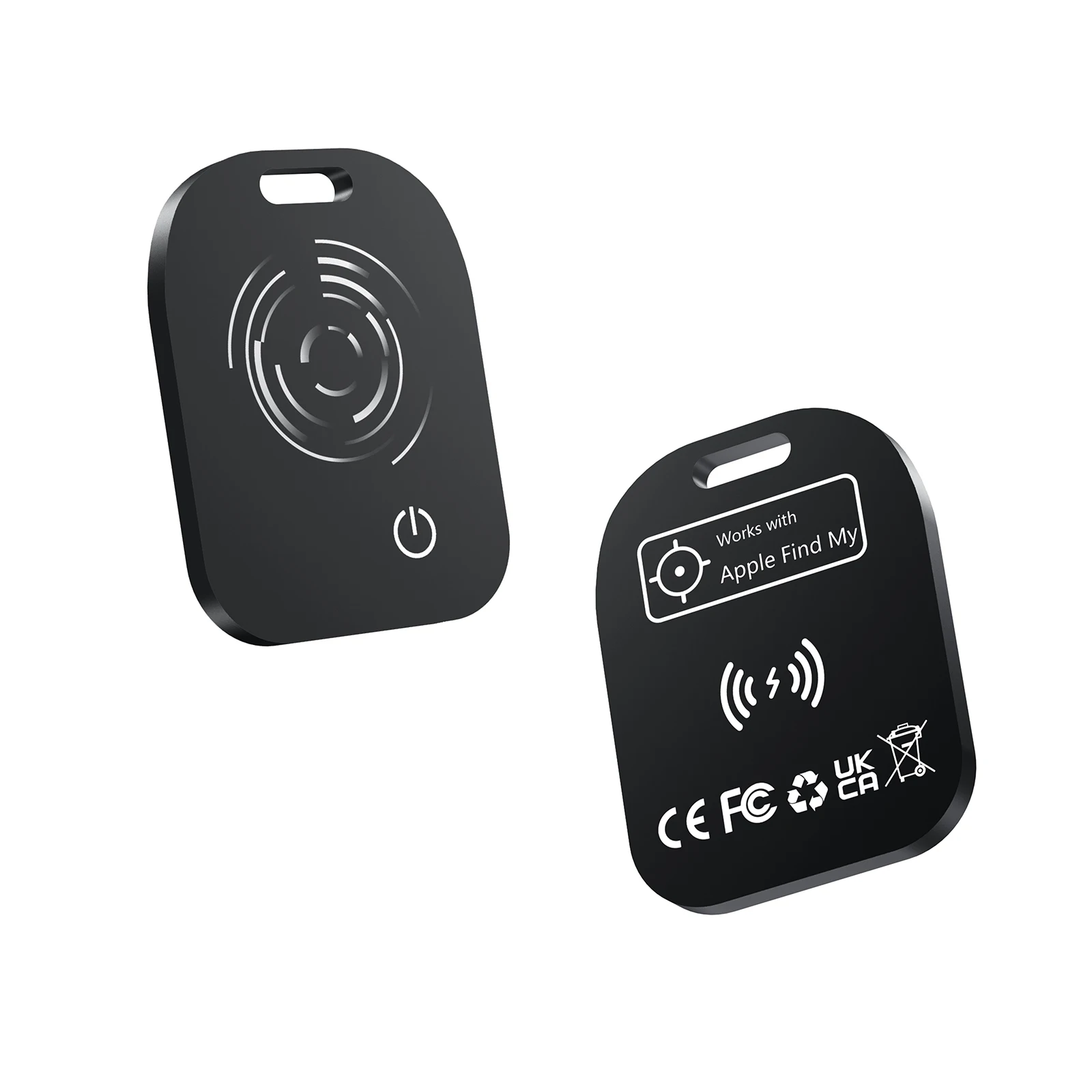 Mini Bluetooth Wallet Tracker Card For Pets Wireless Charging Works with Apple Find My (iOS Only)  IP68 Waterproof Item Tracker